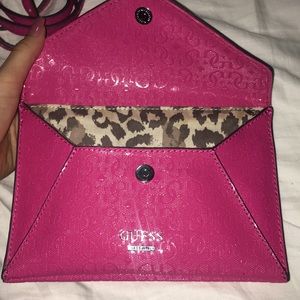 Guess Clutch or Crossbody bag/Wallet Compartments